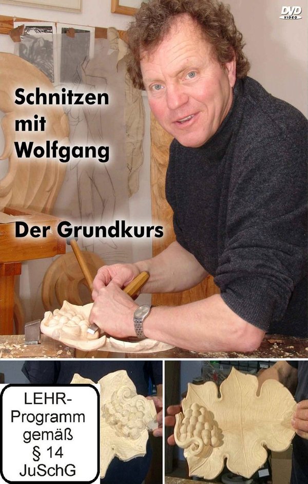 DVD Schnitzen mit Wolfgang - Der Grundkurs